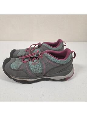 Keen Kids Gray and Pink Trail Shoes Size EU 34 / US 2